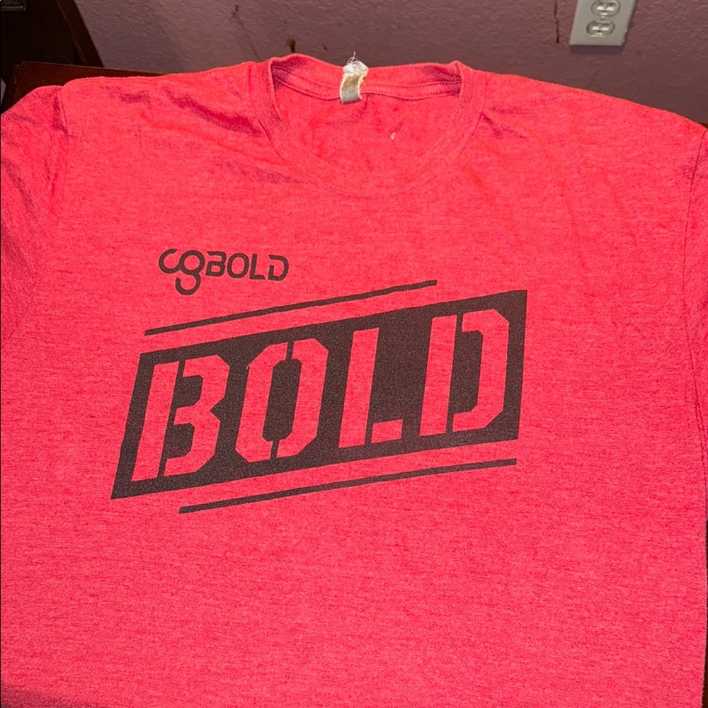 Camp Gladiator Logo Red Crewneck T-Shirt
